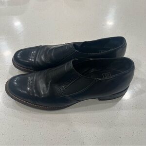 Stacy Adams Black Leather size 9D pre owned